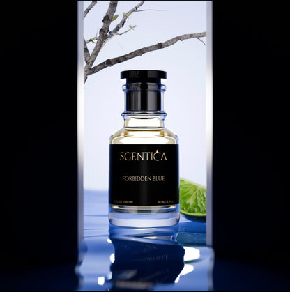 Forbidden Blue by Scentica grapefruit and mint perfume